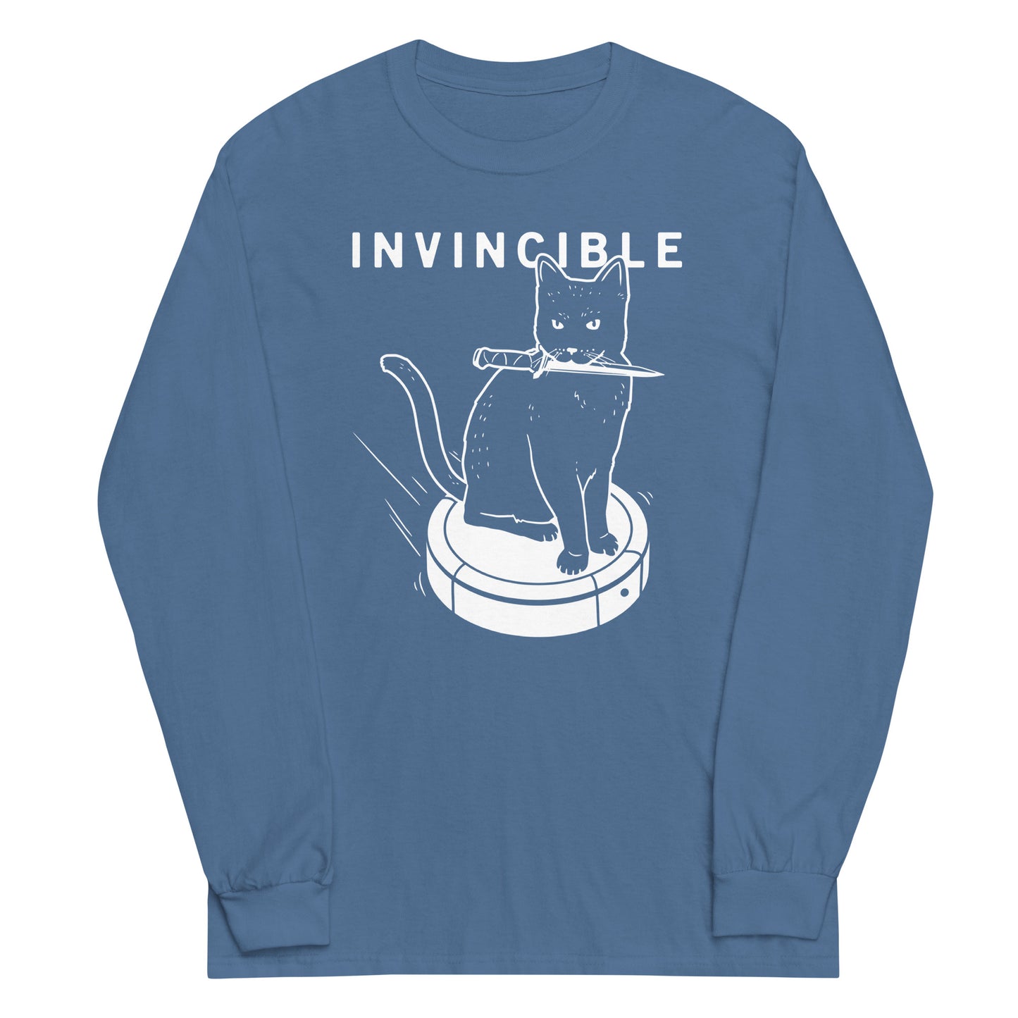 Invincible Cat Unisex Long Sleeve Tee