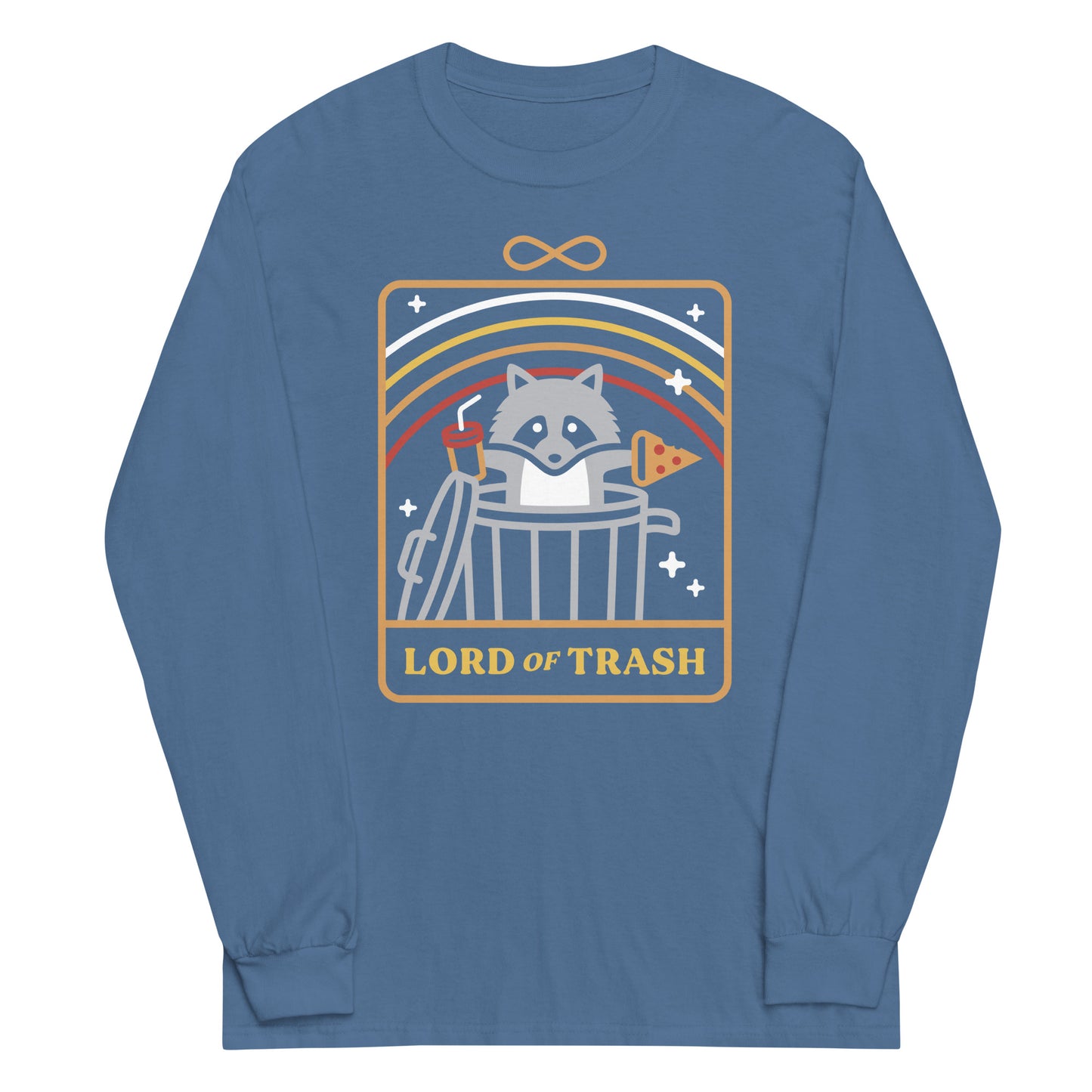 Lord Of Trash Tarot Unisex Long Sleeve Tee