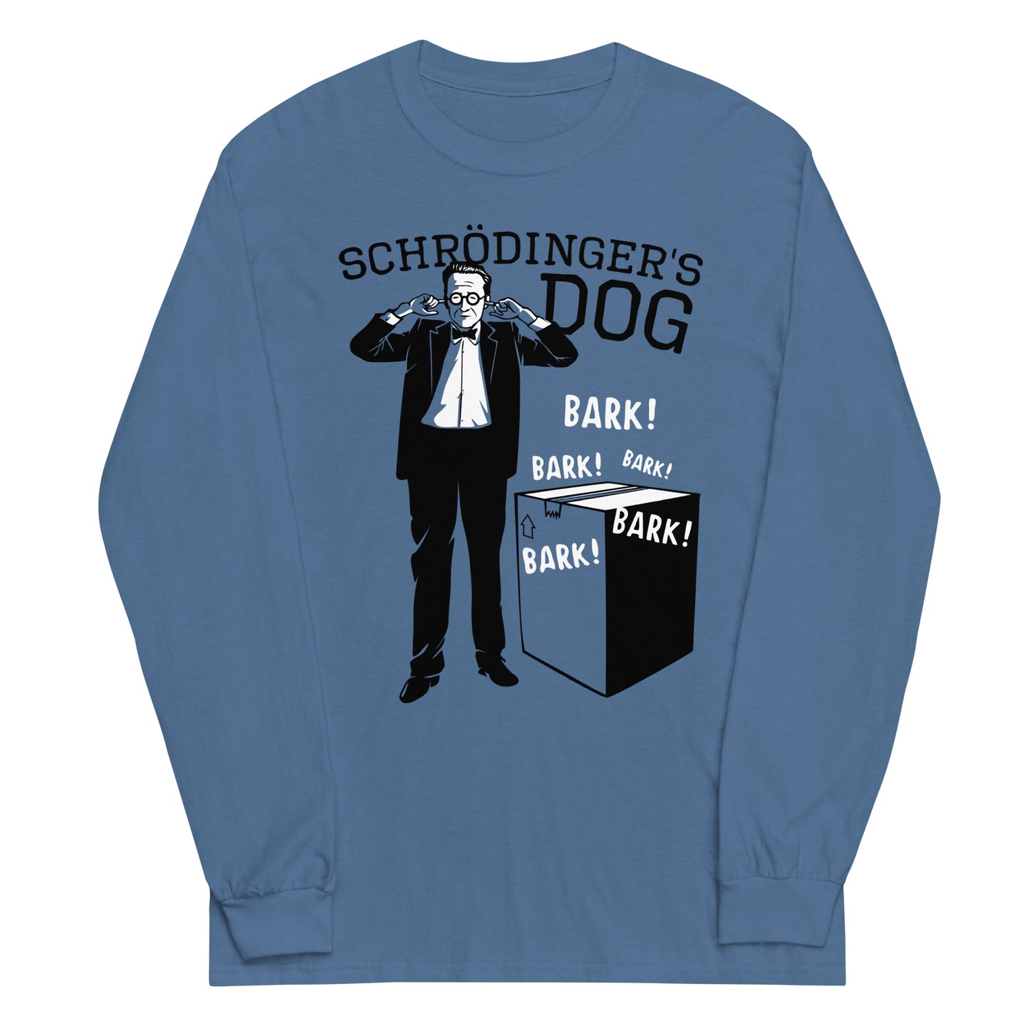 Schrodinger's Dog Unisex Long Sleeve Tee