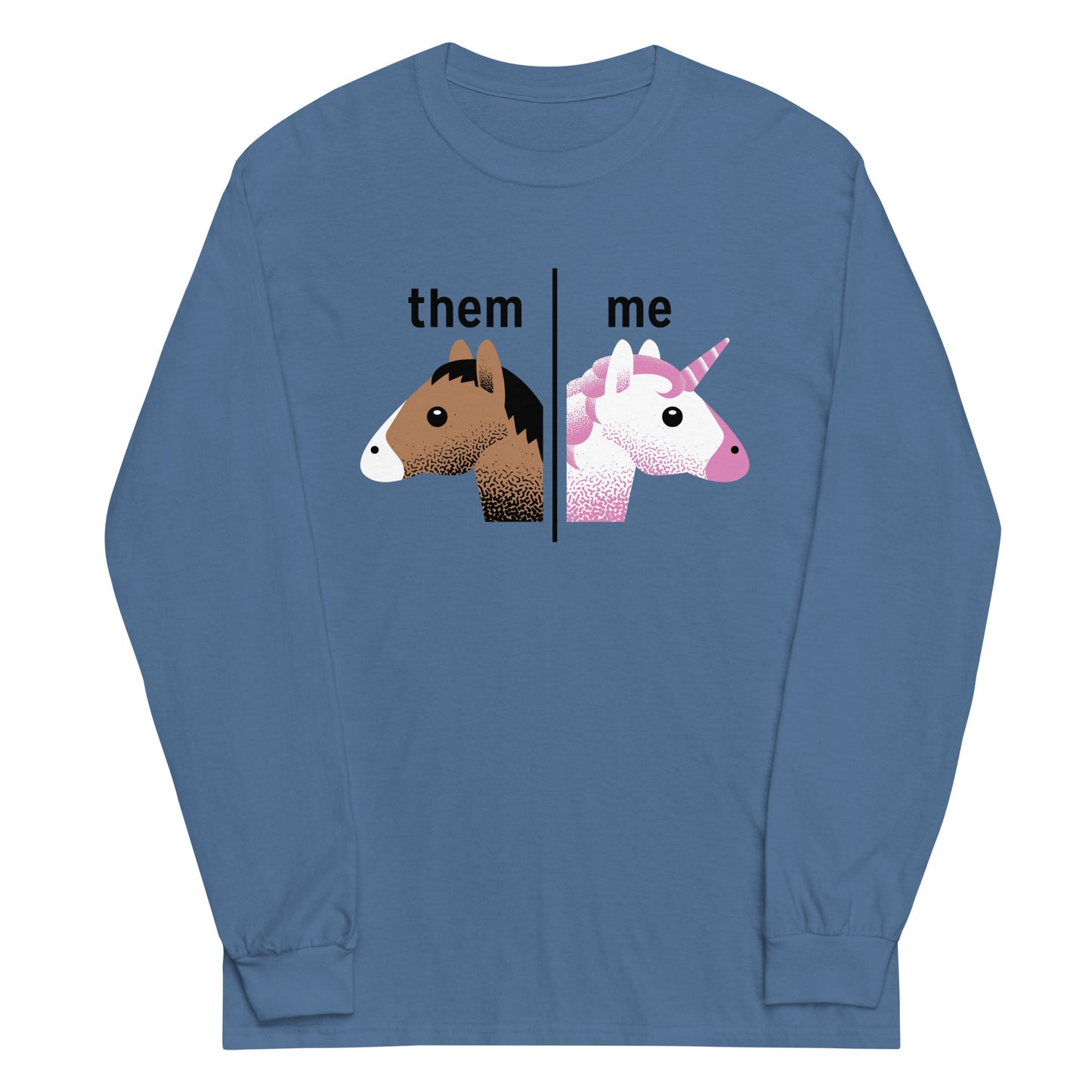 Them - Me Unisex Long Sleeve Tee