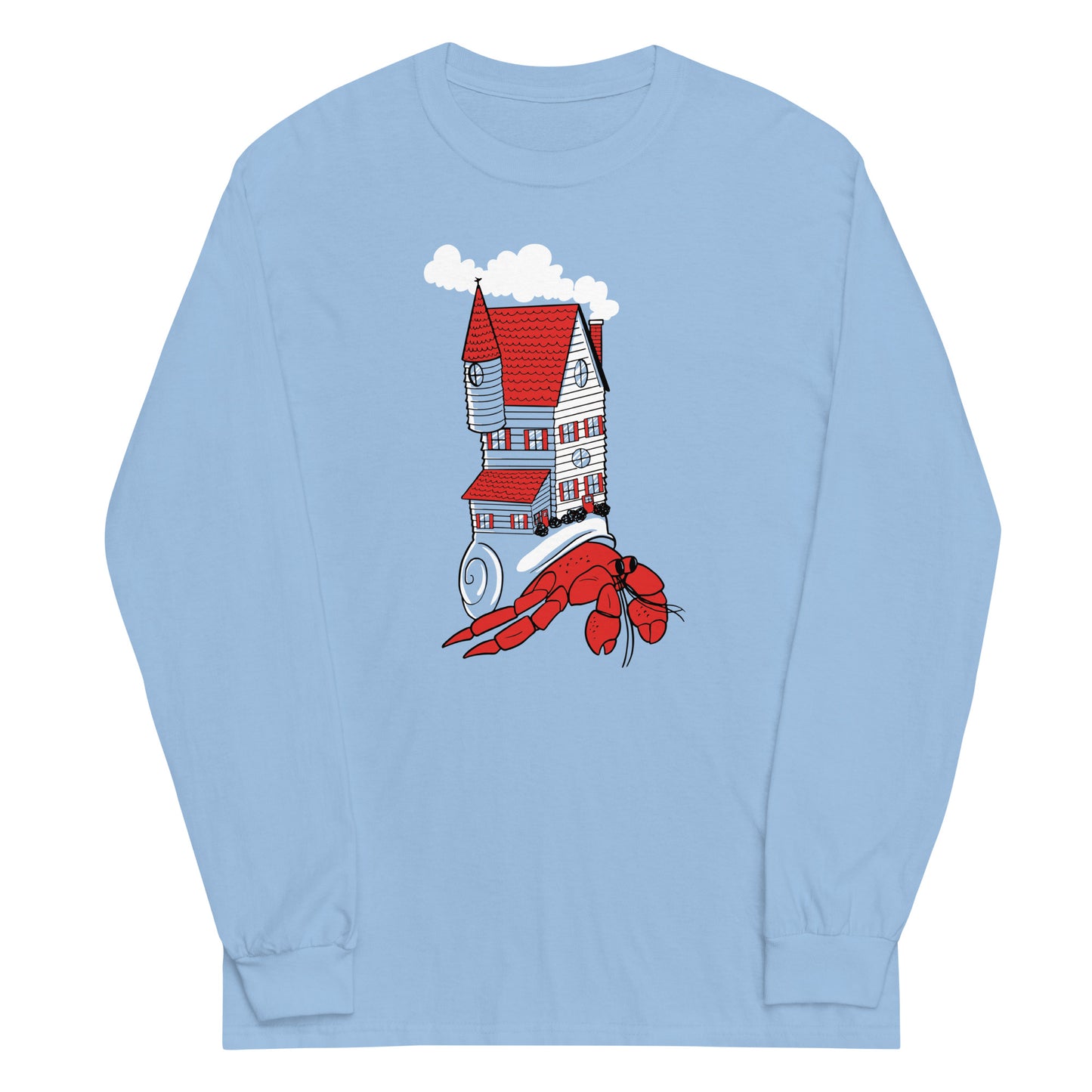 Hermit Home Unisex Long Sleeve Tee