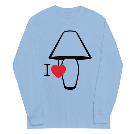 I Love Lamp Unisex Long Sleeve Tee