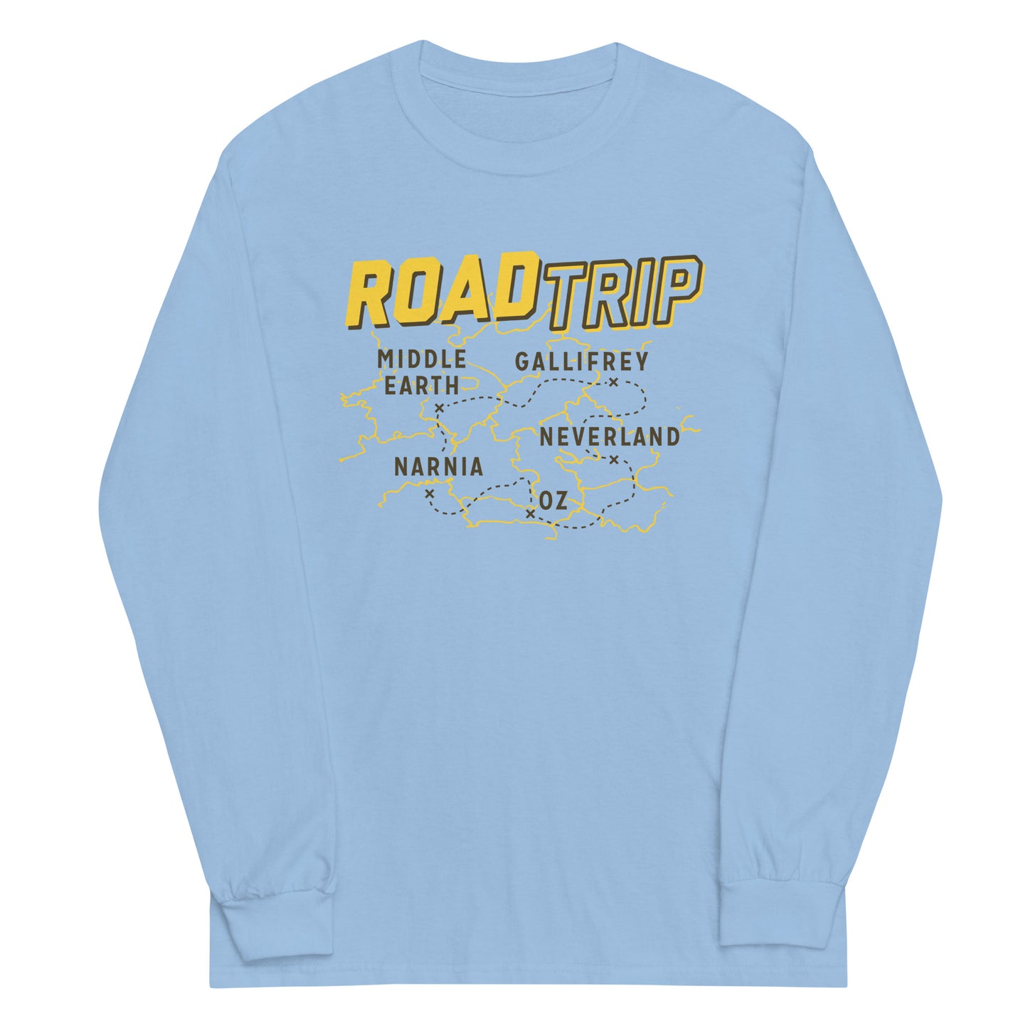 Road Trip Unisex Long Sleeve Tee