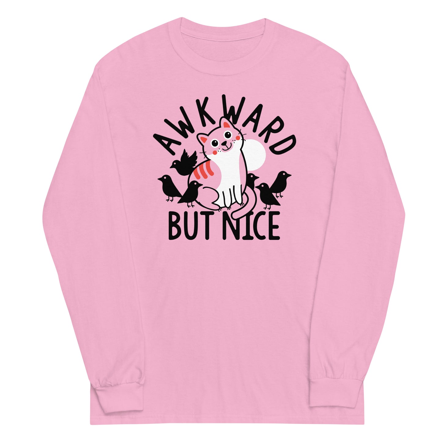 Awkward But Nice Unisex Long Sleeve Tee