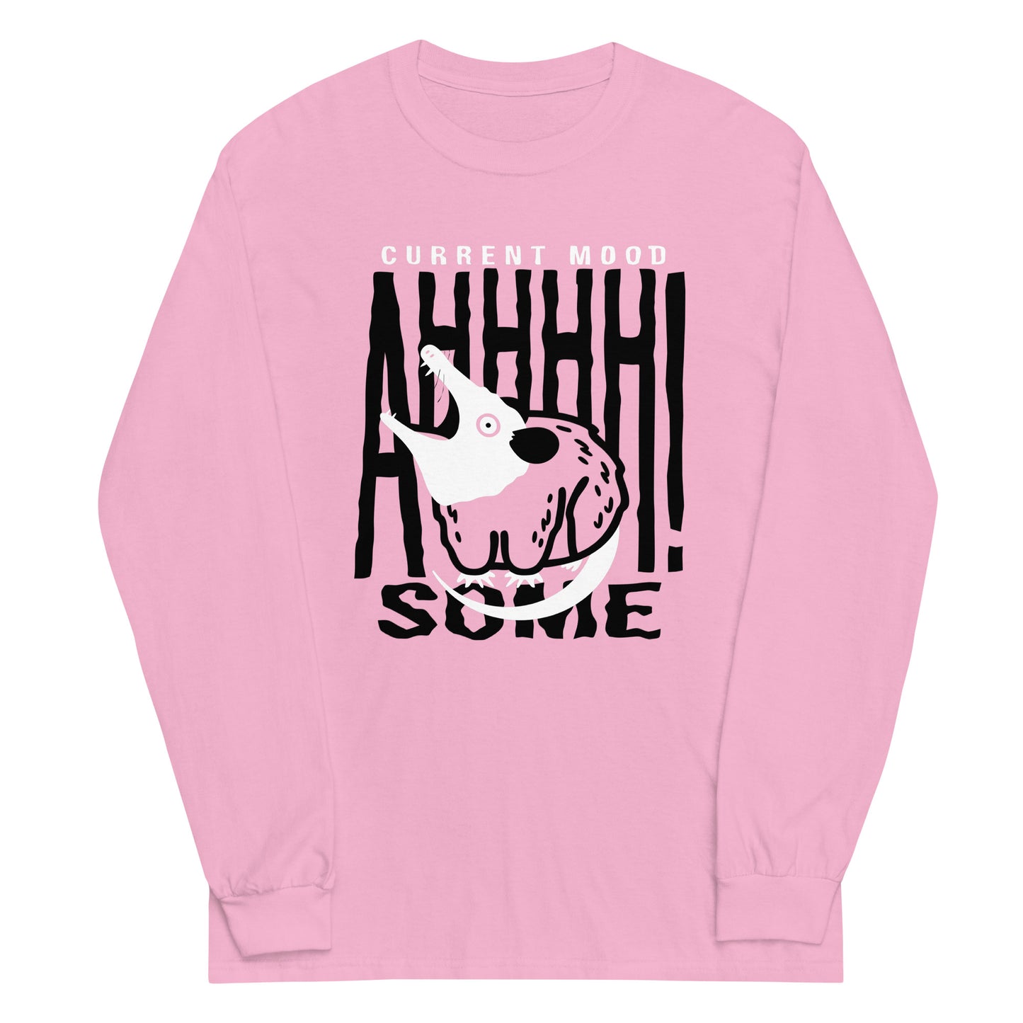 Current Mood Ahhhhsome Unisex Long Sleeve Tee