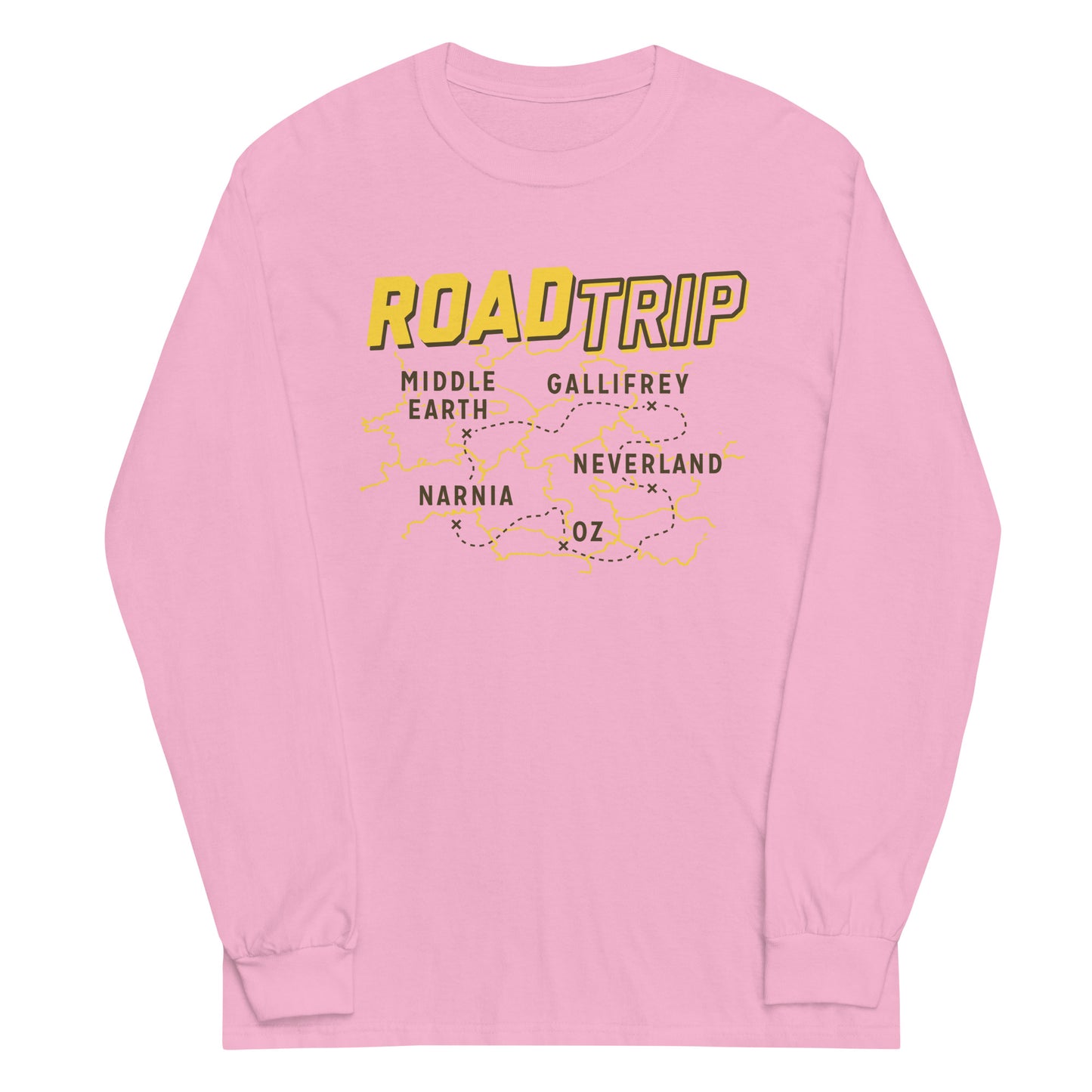 Road Trip Unisex Long Sleeve Tee