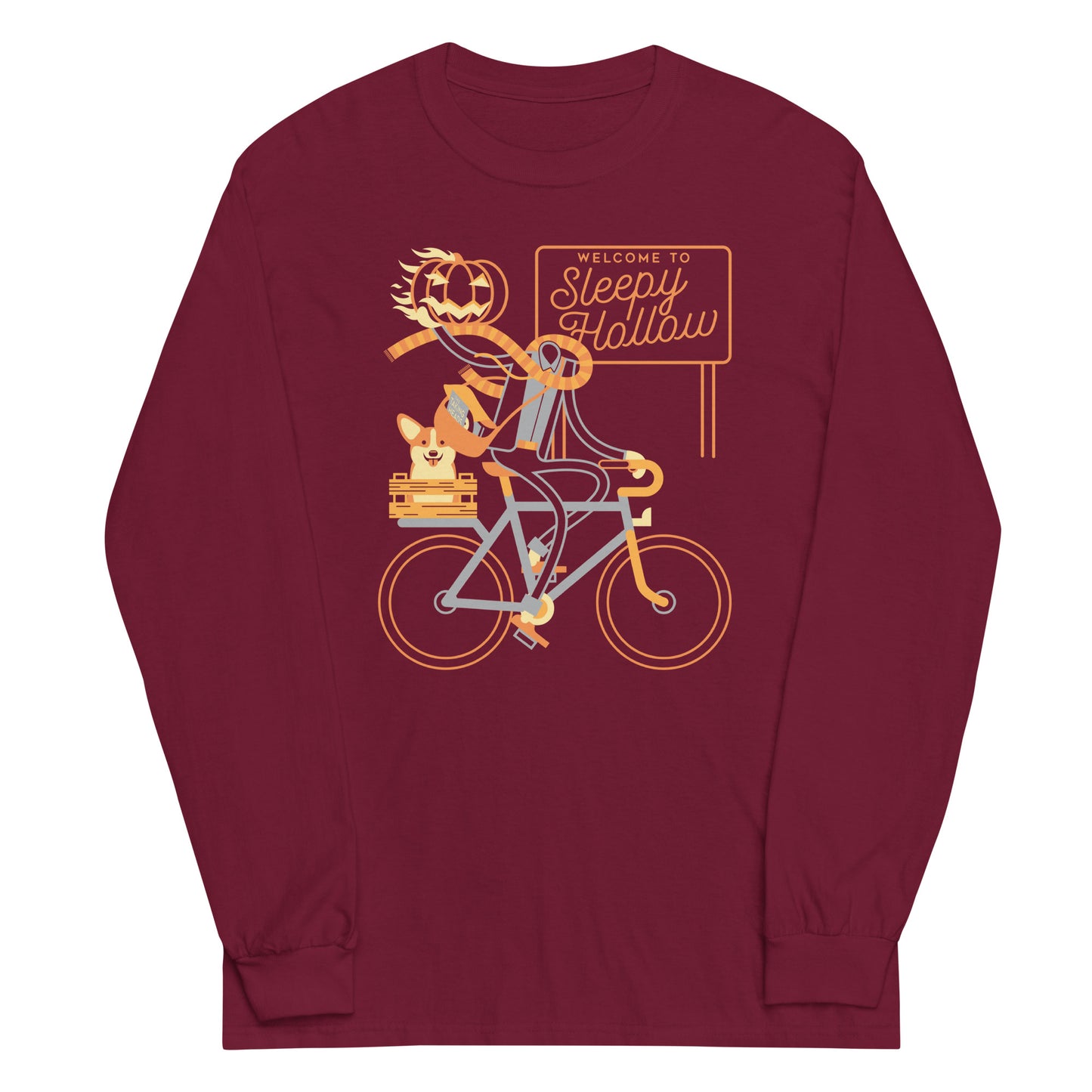 Welcome To Sleepy Hollow Unisex Long Sleeve Tee