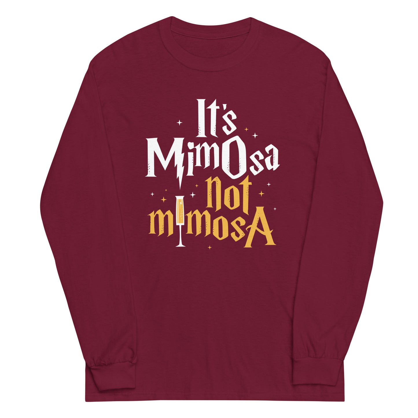 It's Mimosa Not Mimosa Unisex Long Sleeve Tee