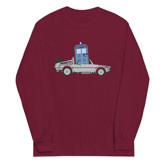 Time Machine x Two Unisex Long Sleeve Tee