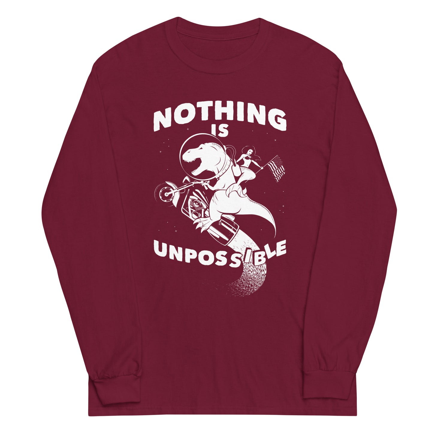 Nothing Is Unpossible Unisex Long Sleeve Tee