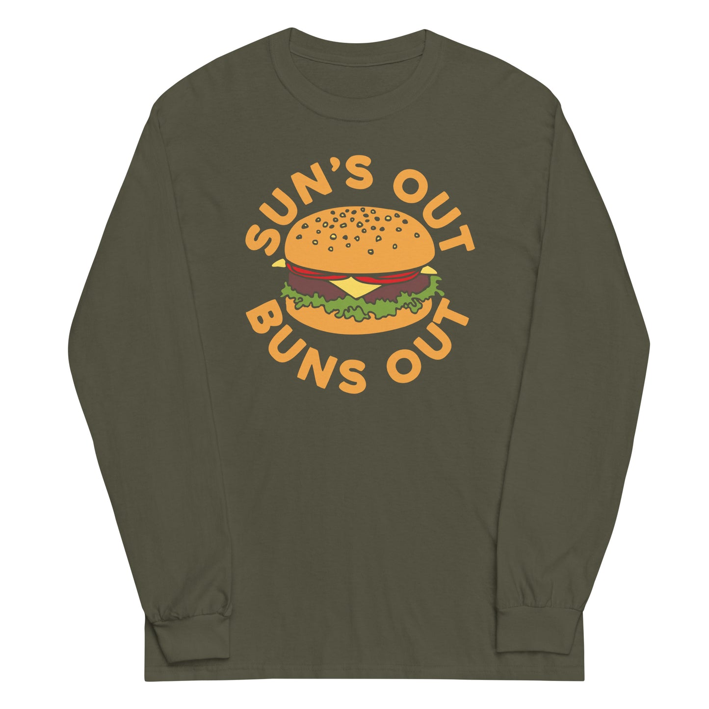 Sun's Out Buns Out Unisex Long Sleeve Tee