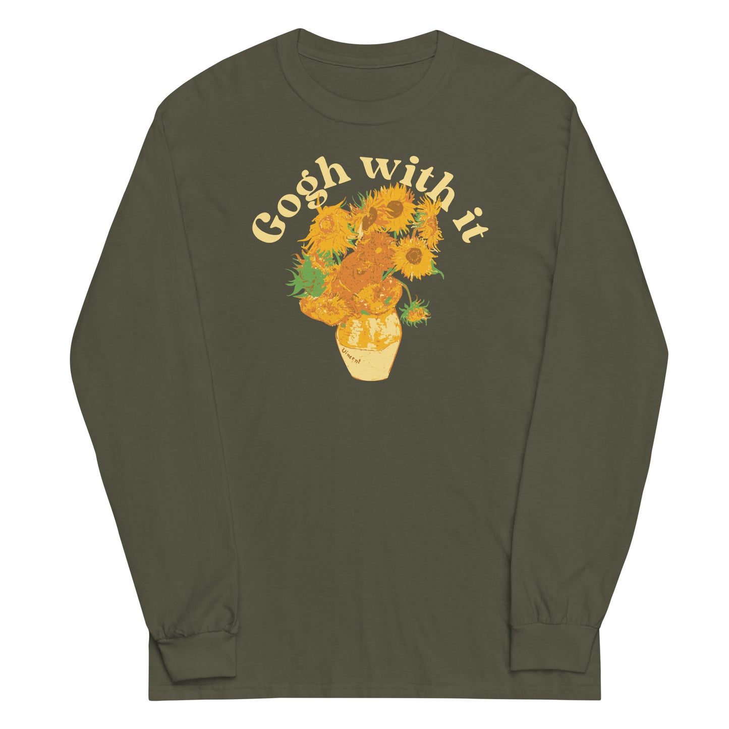 Gogh With It Unisex Long Sleeve Tee