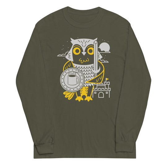 Knight Owl Unisex Long Sleeve Tee