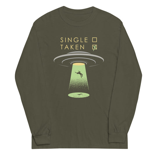 Single Taken UFO Unisex Long Sleeve Tee