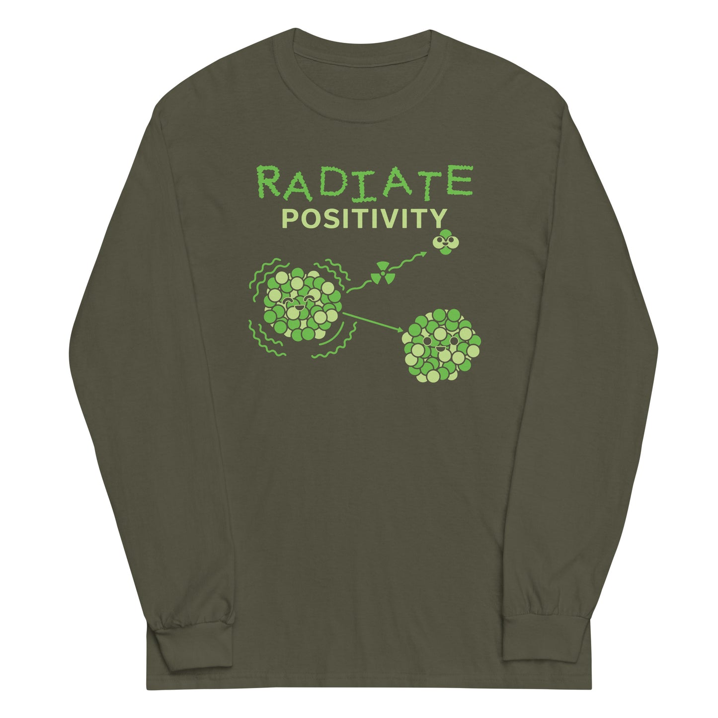 Radiate Positivity Unisex Long Sleeve Tee