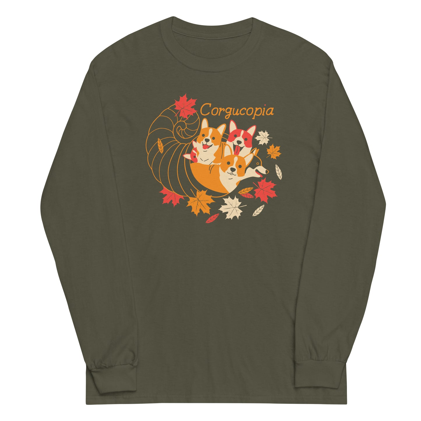 Corgucopia Unisex Long Sleeve Tee