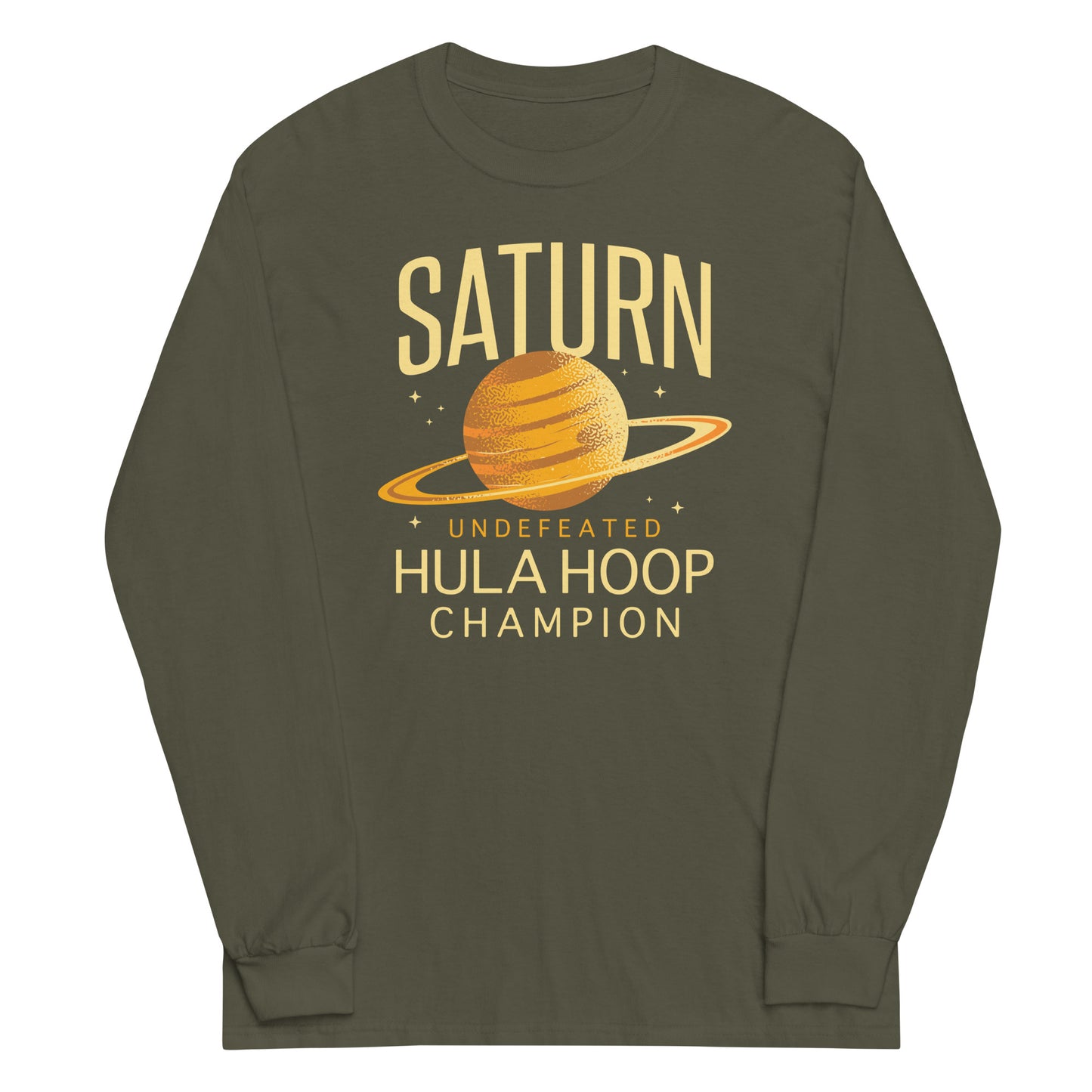 Undefeated Hula Hoop Champion Unisex Long Sleeve Tee