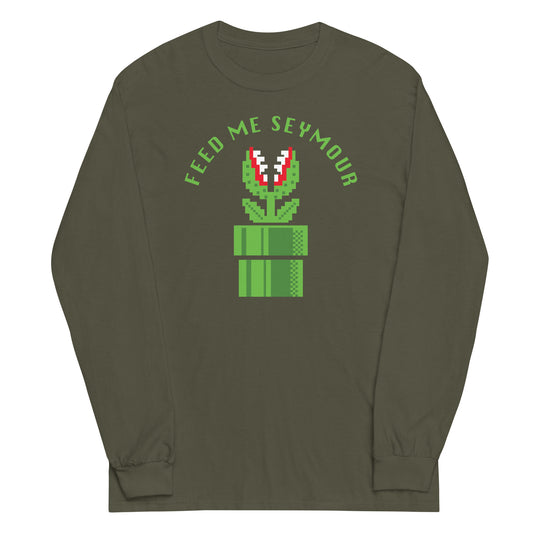 Feed Me Seymour Unisex Long Sleeve Tee