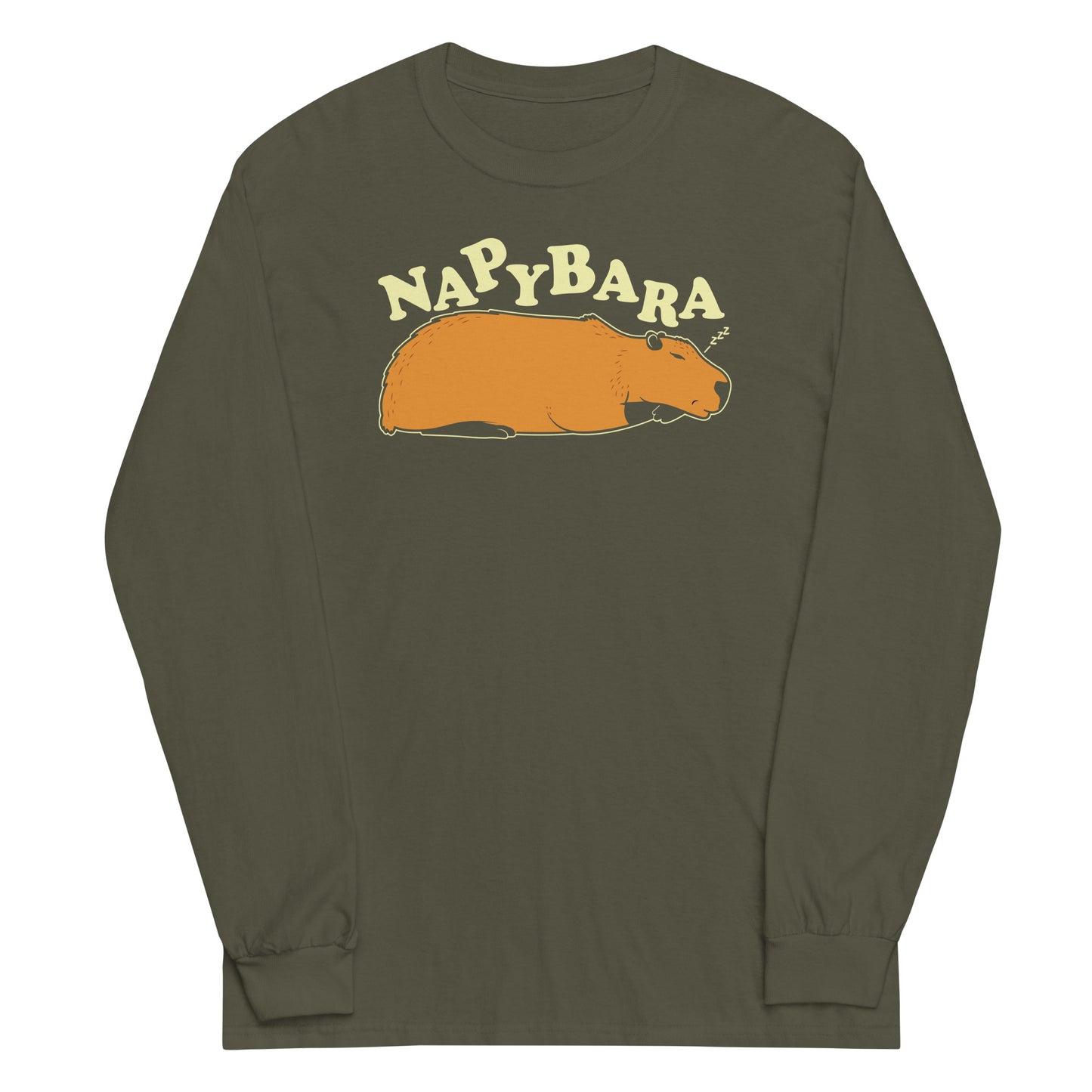 Napybara Unisex Long Sleeve Tee