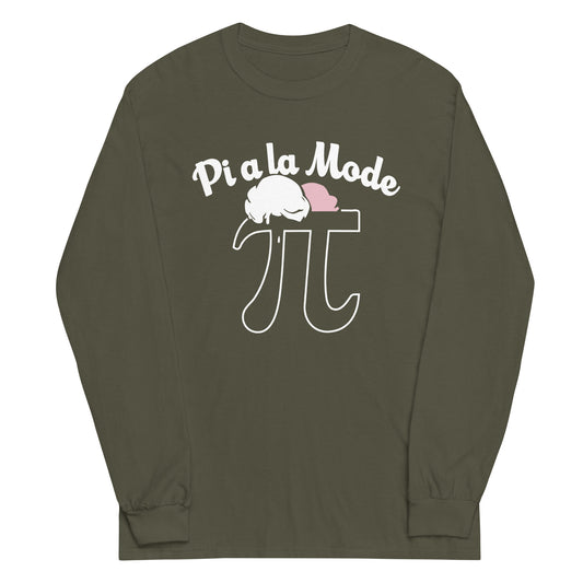 Pi a la Mode Unisex Long Sleeve Tee