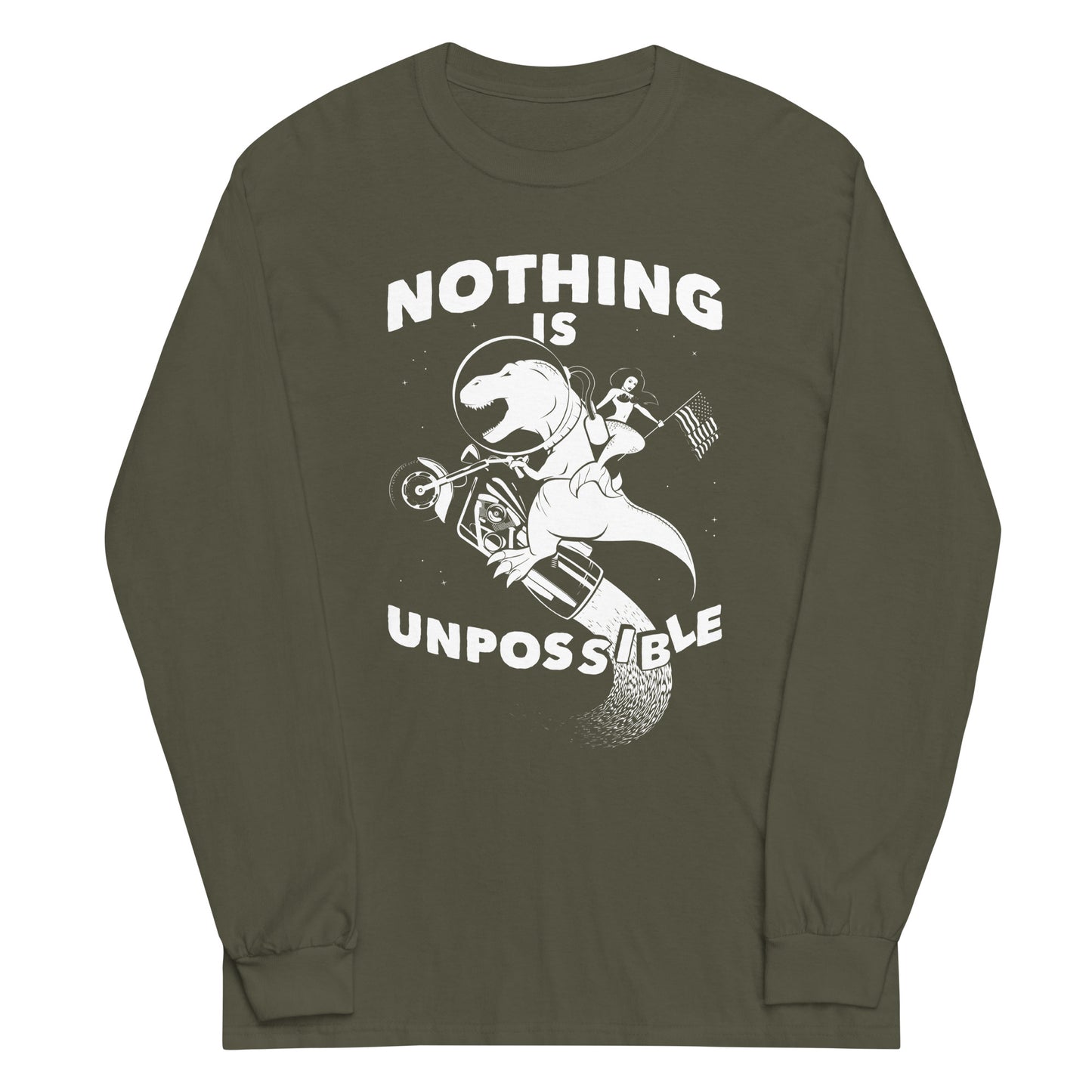 Nothing Is Unpossible Unisex Long Sleeve Tee