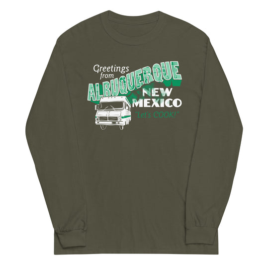 Greetings From Albuquerque Unisex Long Sleeve Tee