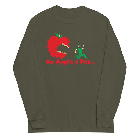 An Apple A Day... Unisex Long Sleeve Tee