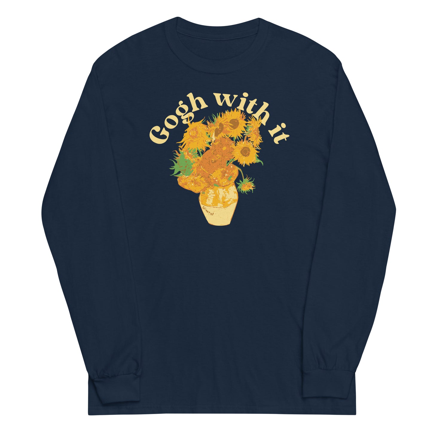 Gogh With It Unisex Long Sleeve Tee