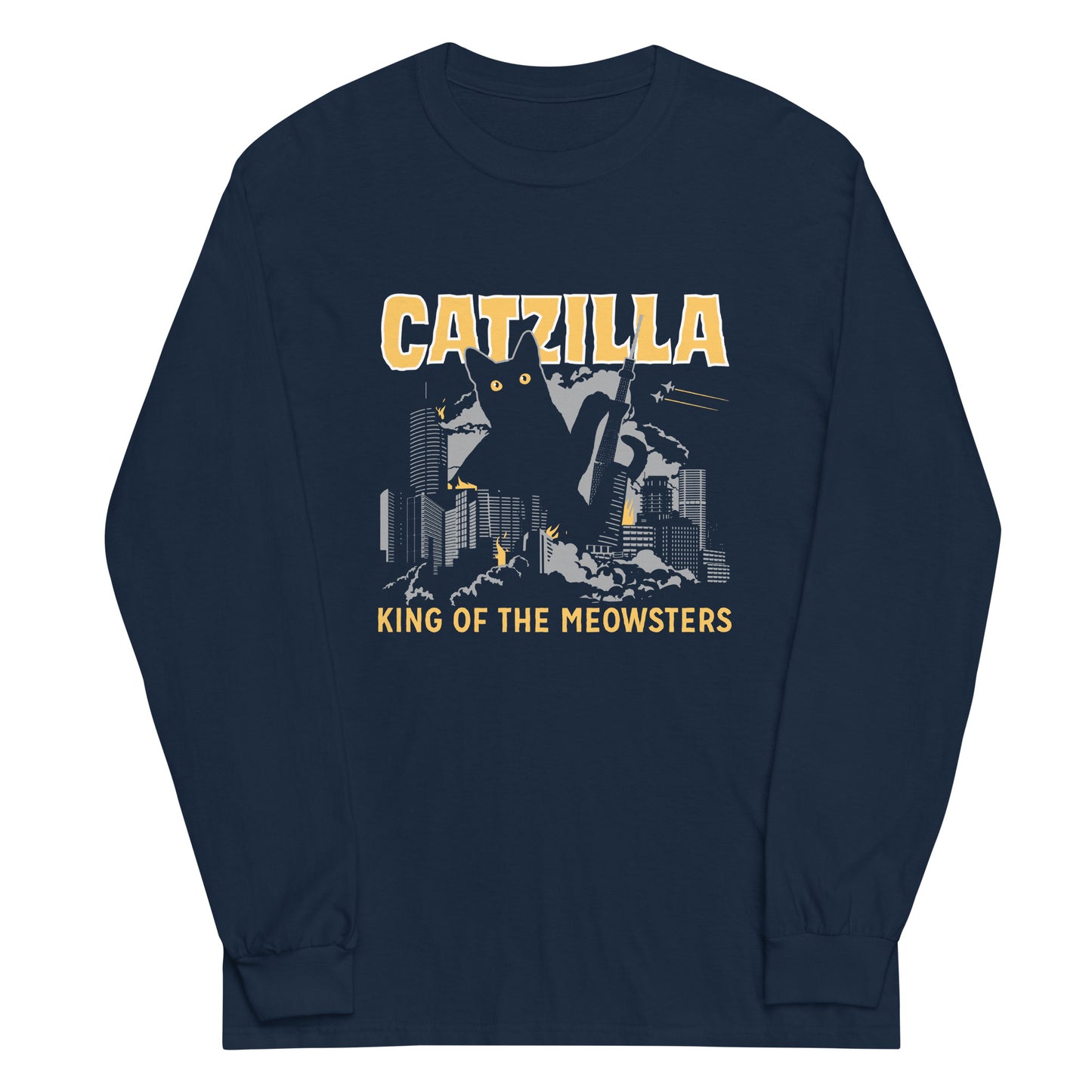 Catzilla Unisex Long Sleeve Tee