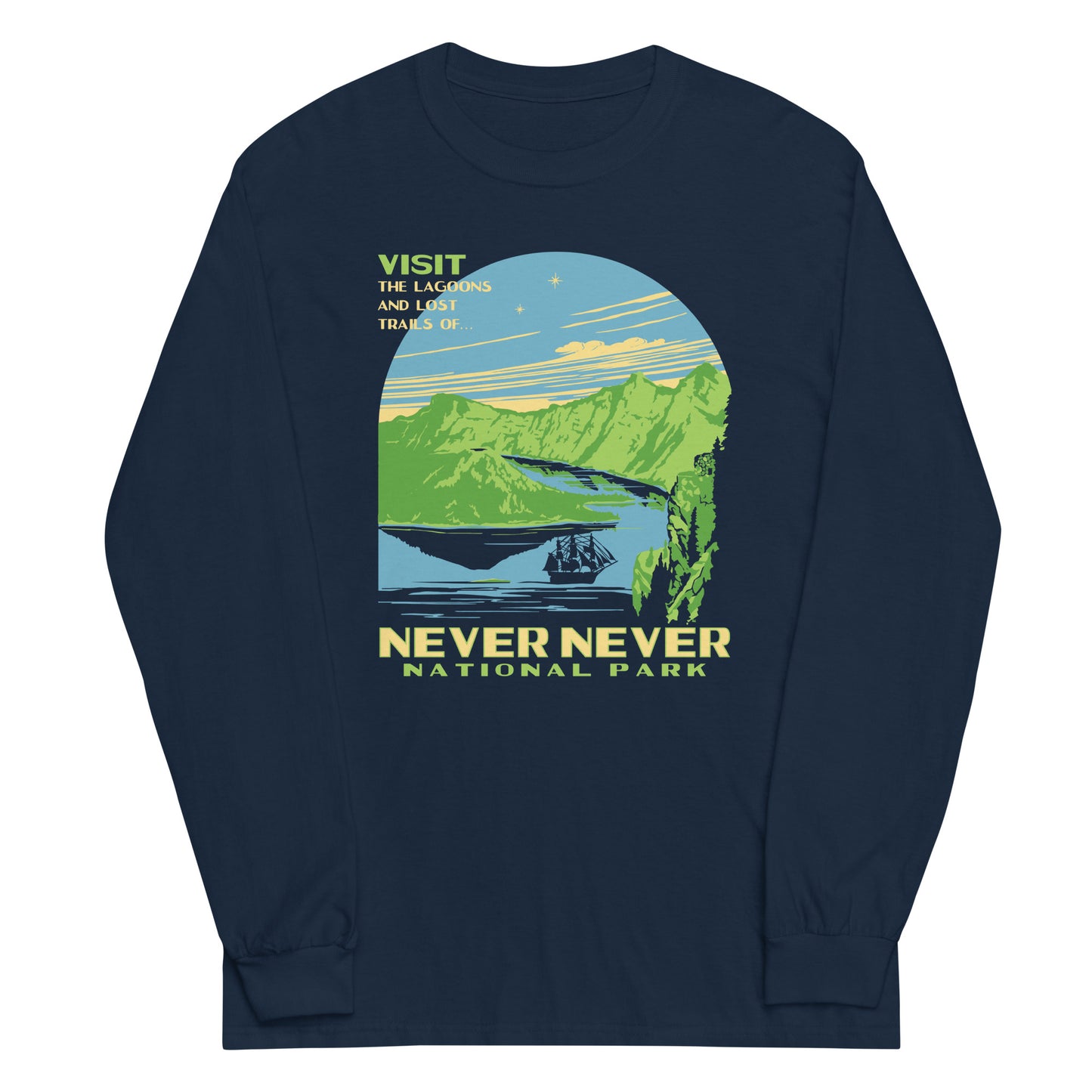 Never Never National Park Unisex Long Sleeve Tee