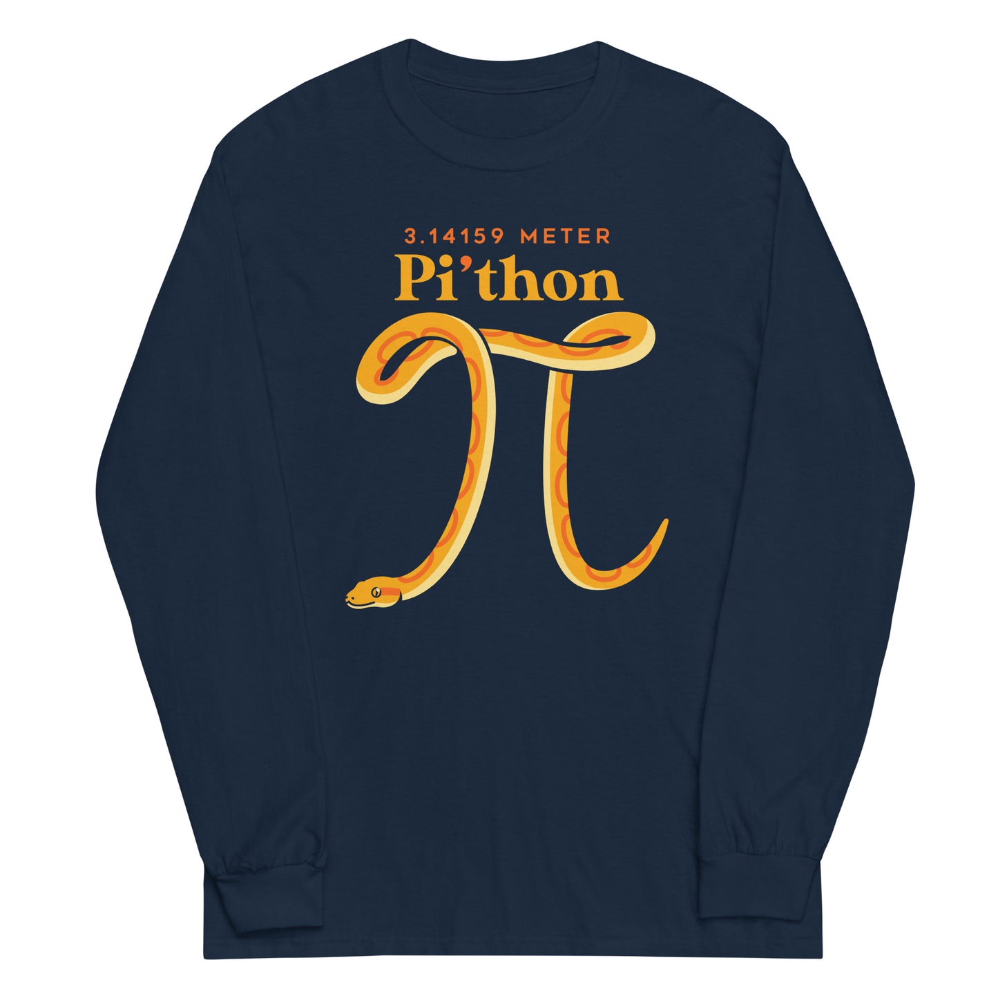 Pi-thon Unisex Long Sleeve Tee