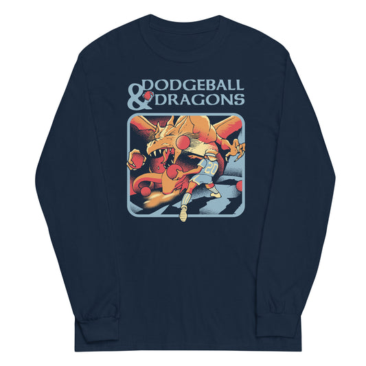 Dodgeball And Dragons Unisex Long Sleeve Tee