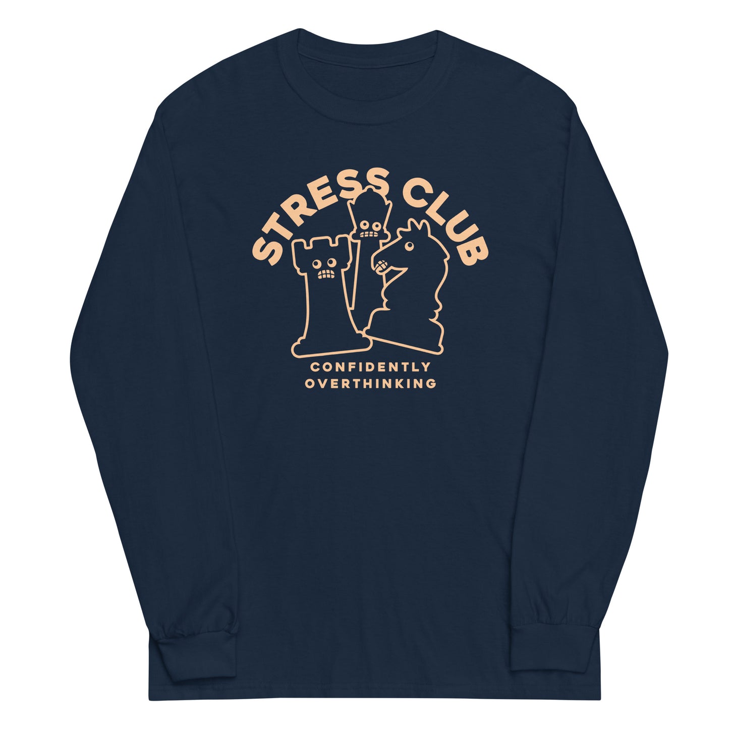 Stress Club Unisex Long Sleeve Tee