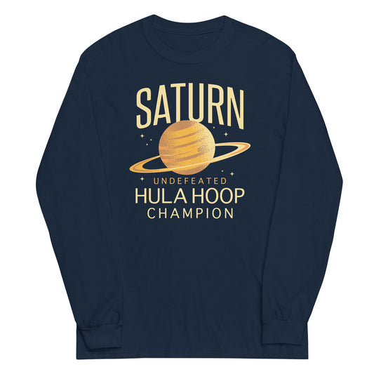 Undefeated Hula Hoop Champion Unisex Long Sleeve Tee