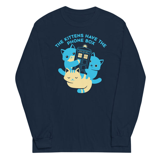 The Kittens Have The Phone Box Unisex Long Sleeve Tee