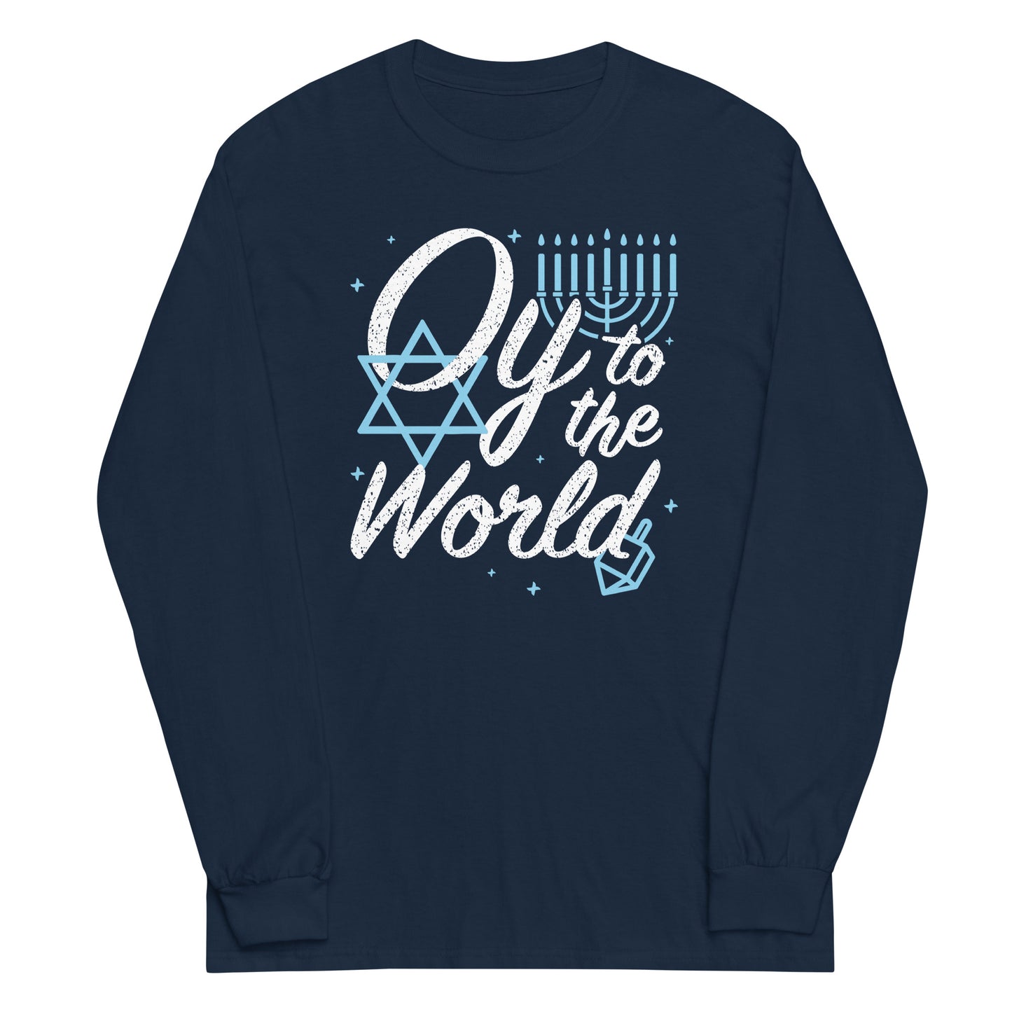 Oy To The World Unisex Long Sleeve Tee