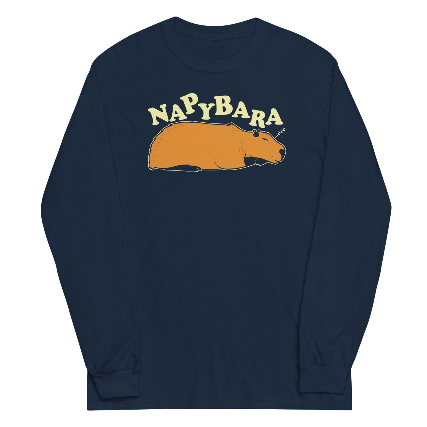 Napybara Unisex Long Sleeve Tee