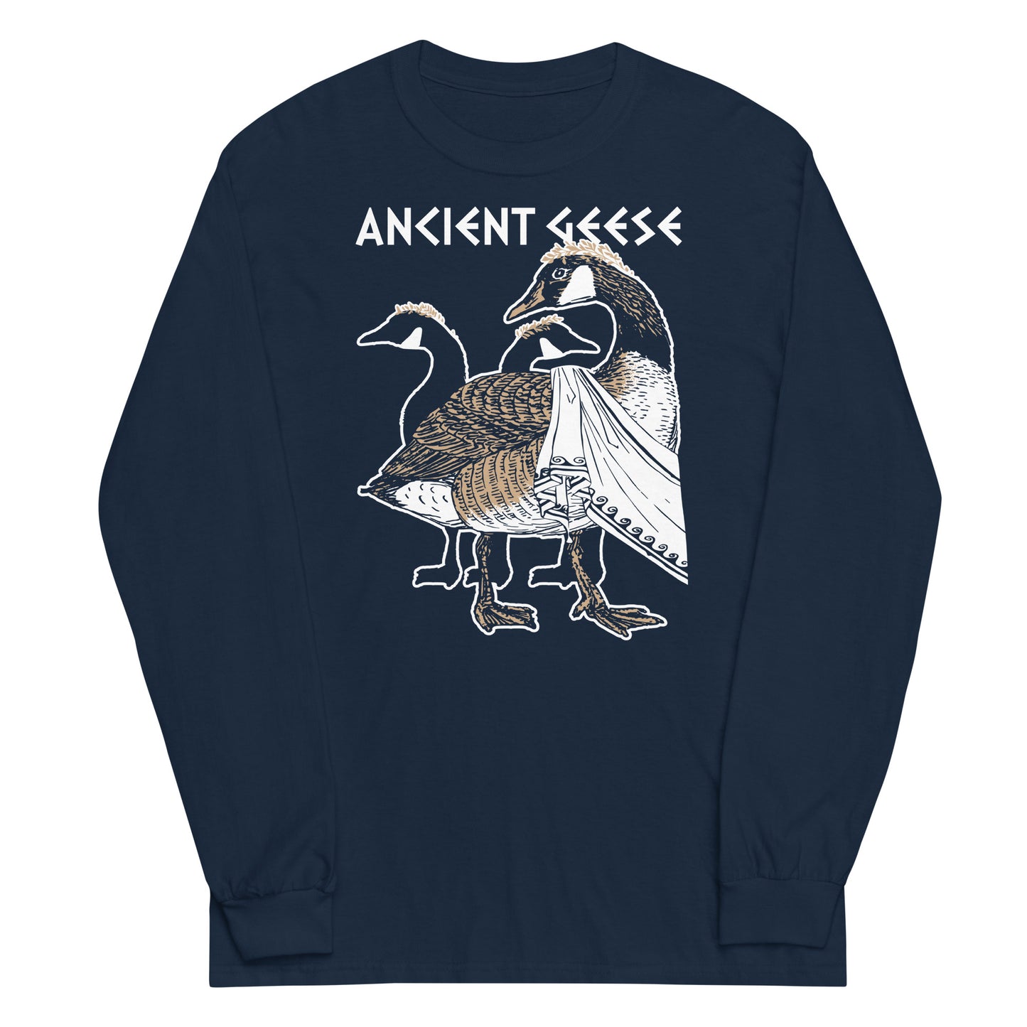 Ancient Geese Unisex Long Sleeve Tee