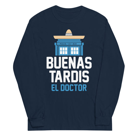 Buenas Tardis Unisex Long Sleeve Tee