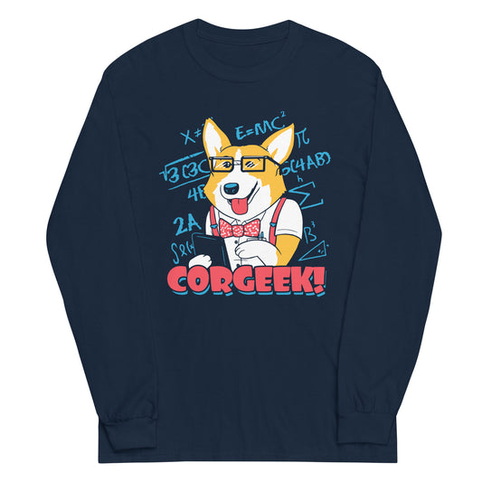 Corgeek Unisex Long Sleeve Tee