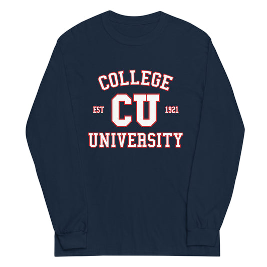 College University Unisex Long Sleeve Tee