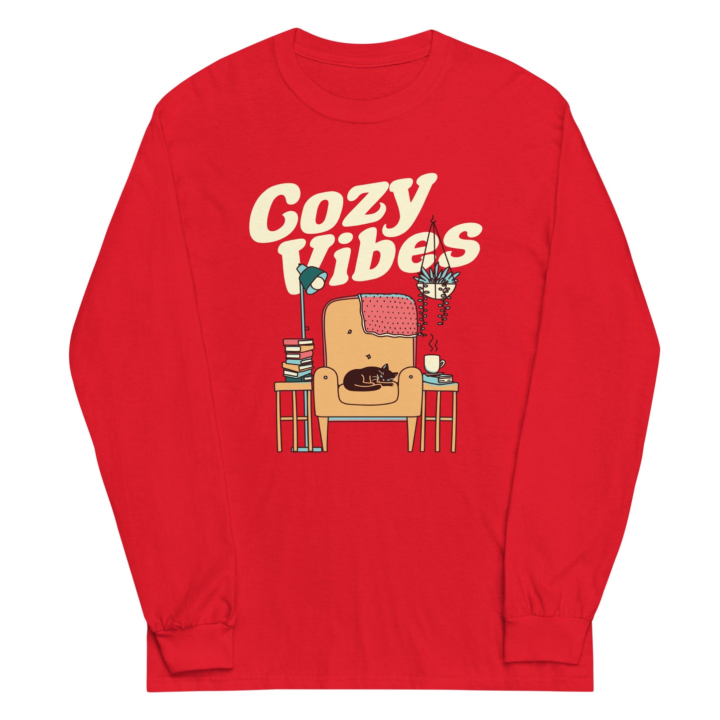 Cozy Vibes Unisex Long Sleeve Tee