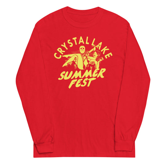 Crystal Lake Summer Fest Unisex Long Sleeve Tee