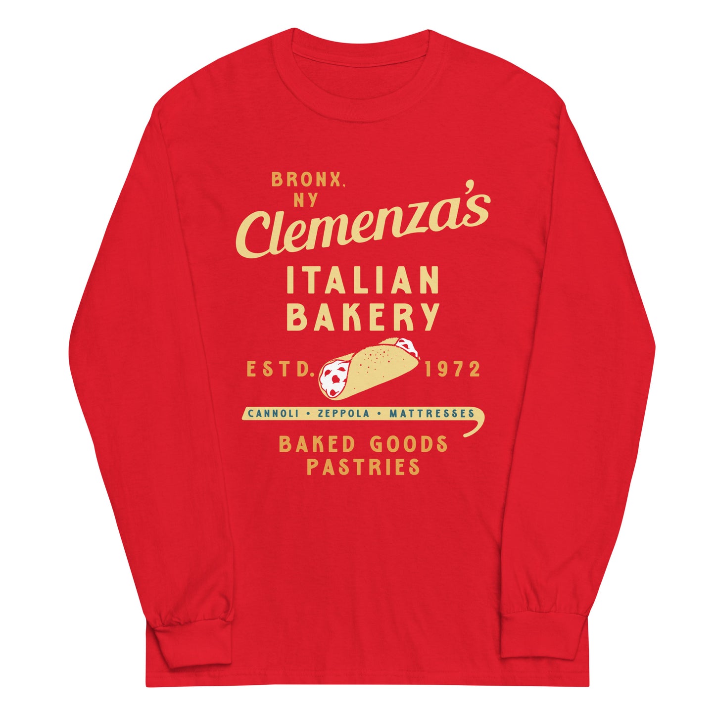 Clemenza's Italian Bakery Unisex Long Sleeve Tee