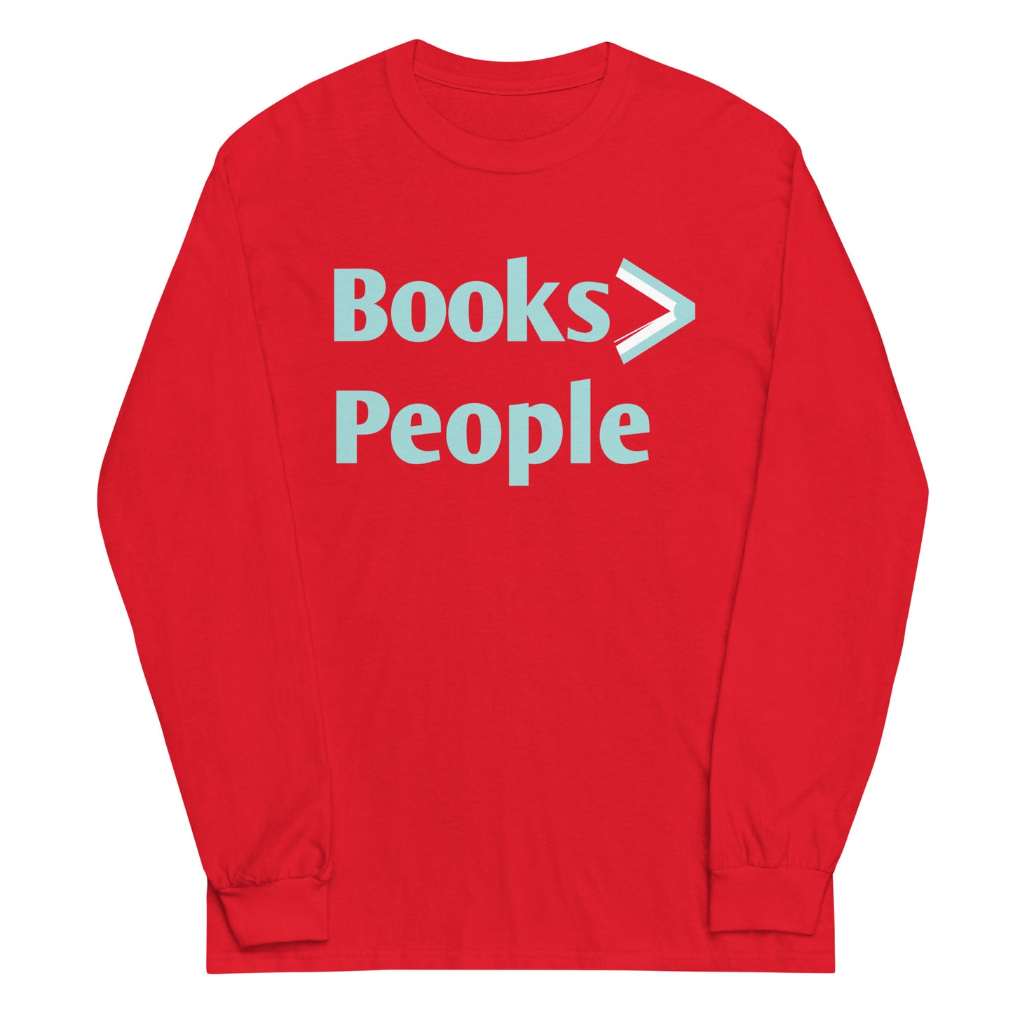 Books>People Unisex Long Sleeve Tee