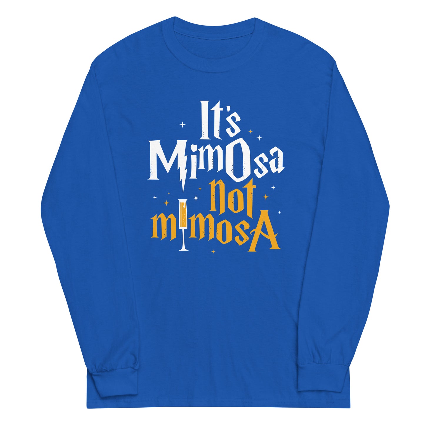 It's Mimosa Not Mimosa Unisex Long Sleeve Tee