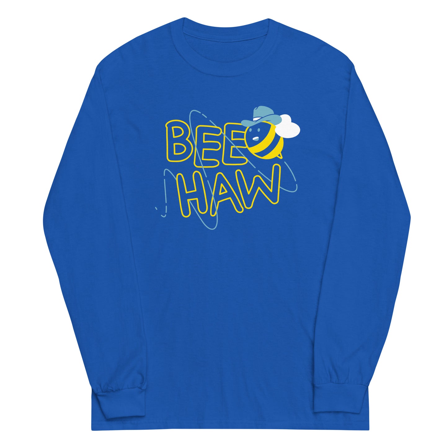 Bee Haw Unisex Long Sleeve Tee