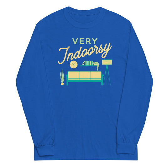 Very Indoorsy Unisex Long Sleeve Tee