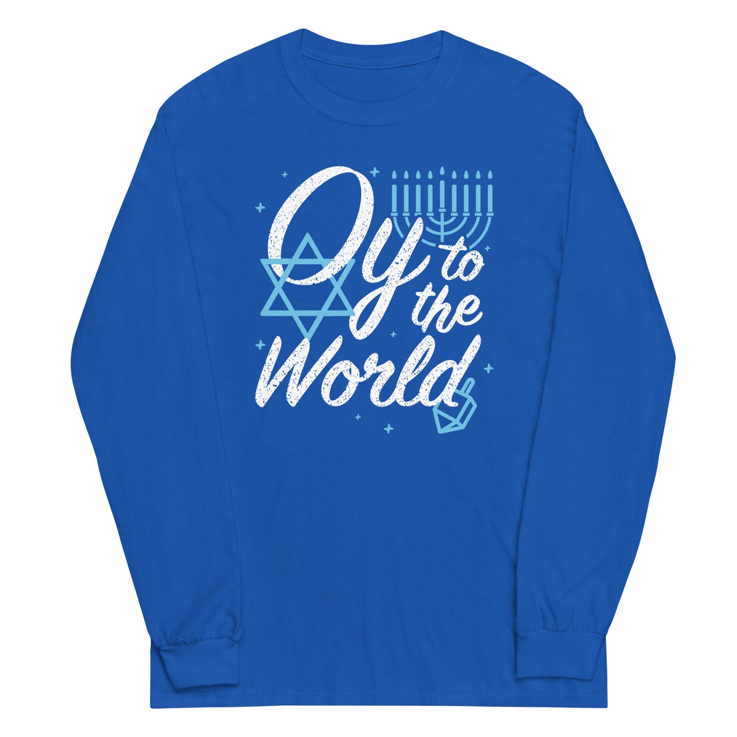 Oy To The World Unisex Long Sleeve Tee