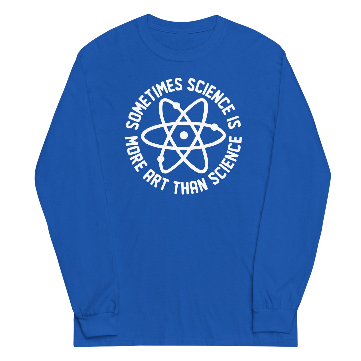 More Art Than Science Unisex Long Sleeve Tee